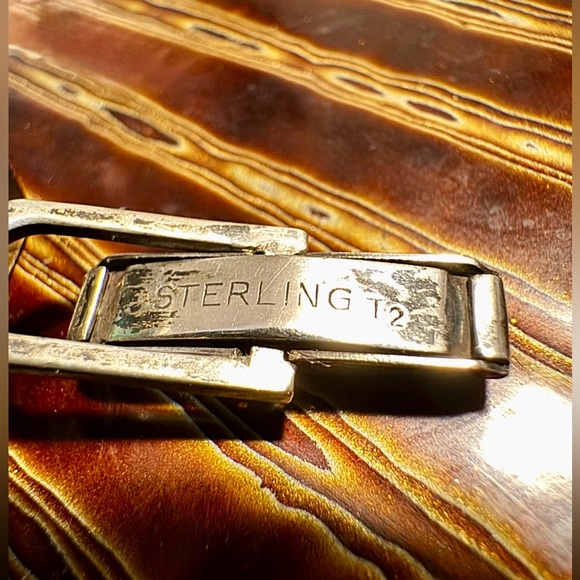 Vintage Sterling Cuff Links - Picture 4 of 4